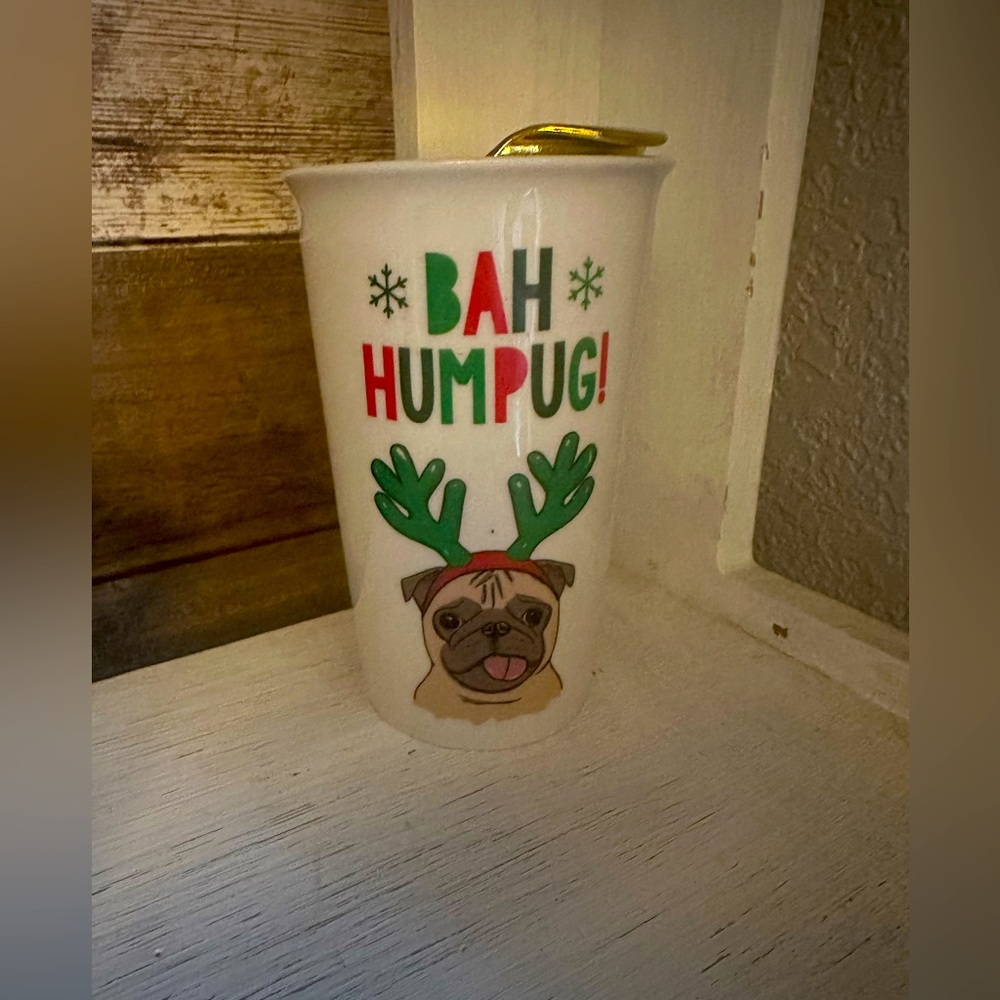 NEW Francesca’s | Bah HumPug Mug
